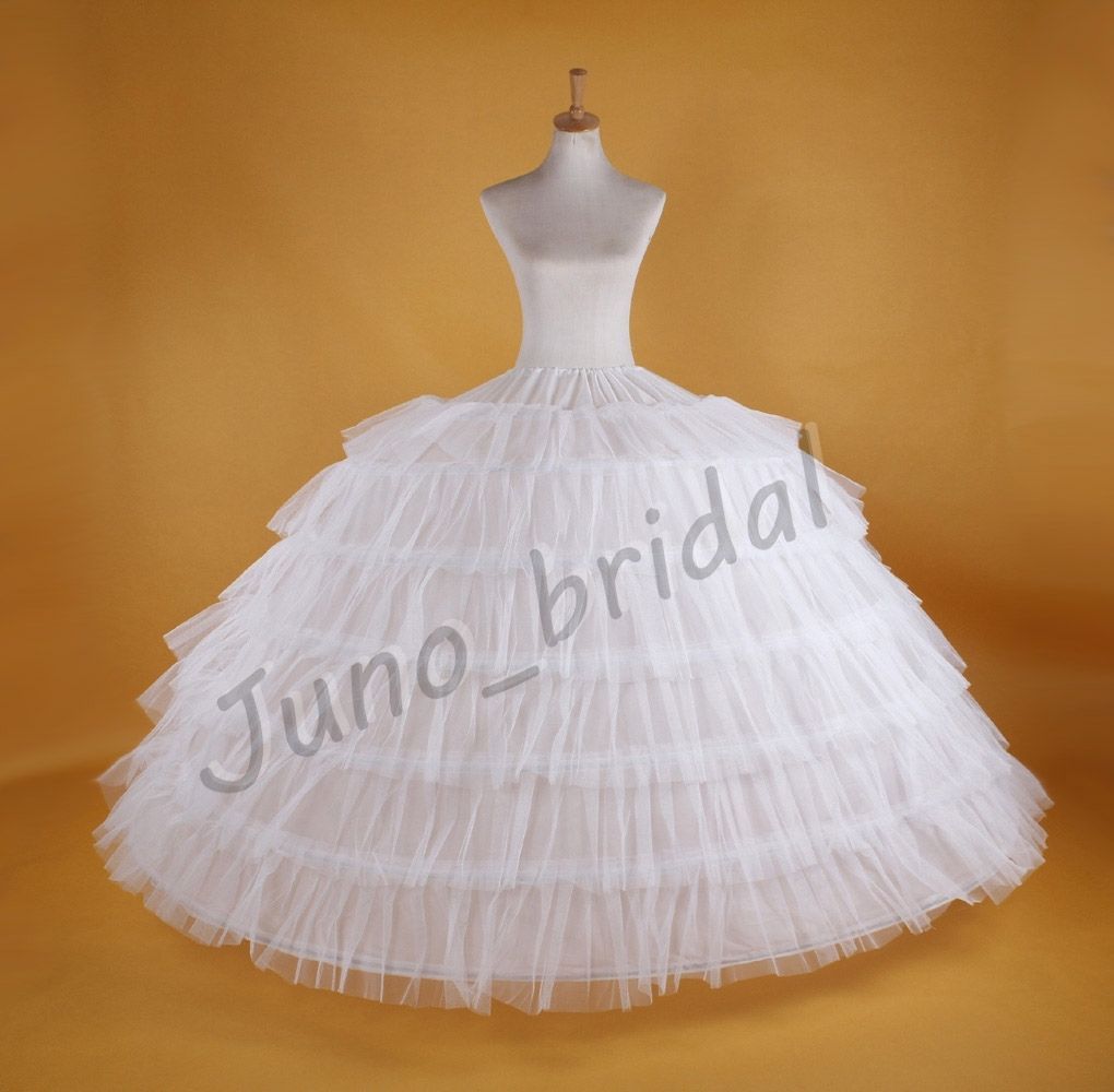 Stylish White Big 7-HOOP Wedding Bridal Prom Petticoats Underskirt Crinoline Stylish White Big 7-HOOP Wedding Bridal Prom Petticoats Underskirt Crinoline