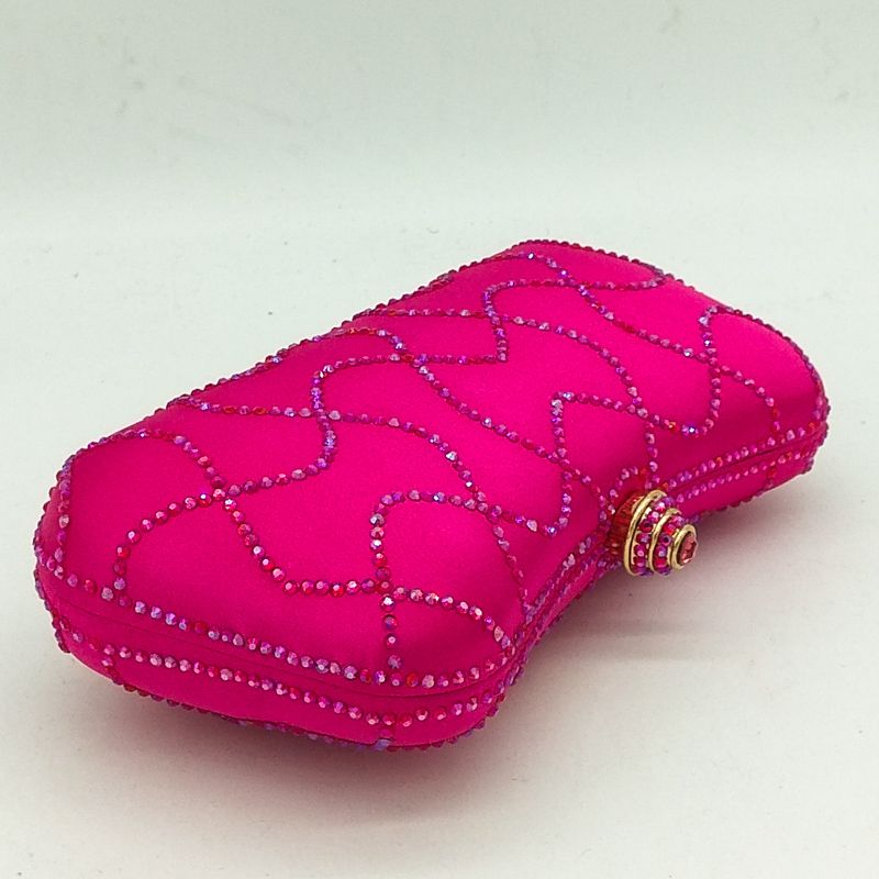 pink evening purse