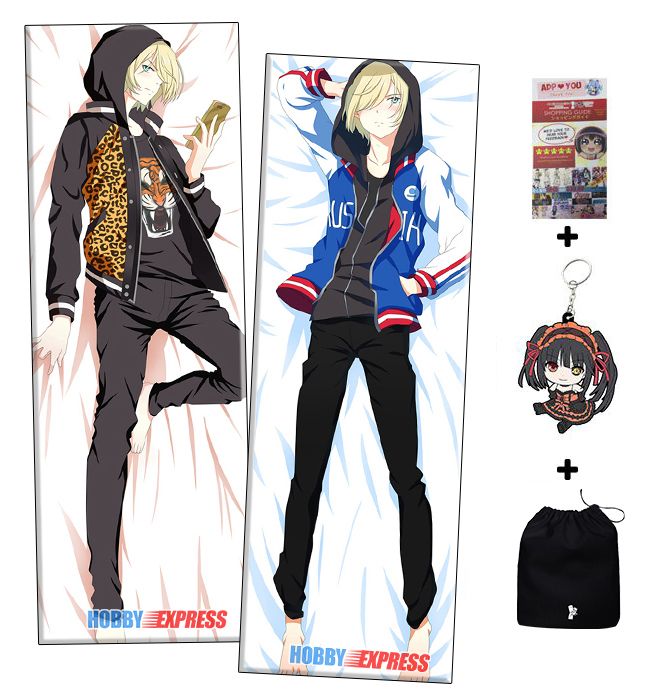 Wholesale Pillow Case New Yurii Plisetsky Yuri On Ice Male Anime