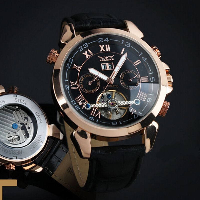 mens leather watch sale
