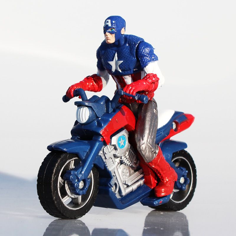 captain america motorcycle toy
