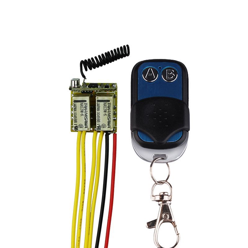 DC 3.7V-12V Mini Wireless Remote Control Switch Relay Micro Receiver 