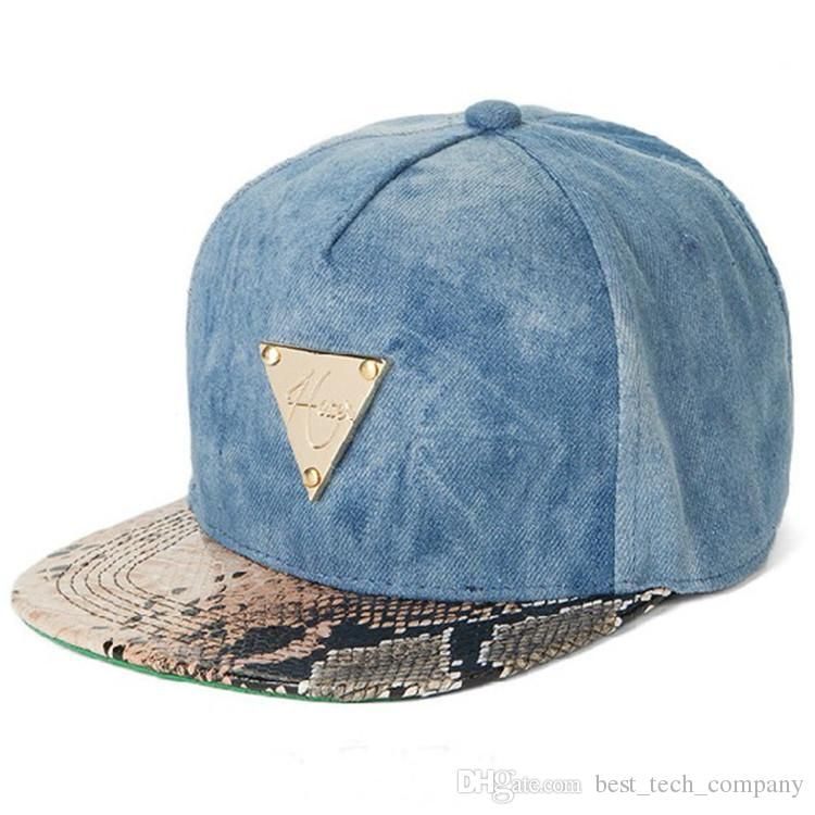 Funny Avoid Negativity Plain Adjustable Cowboy Cap Denim Hat for Women and Men