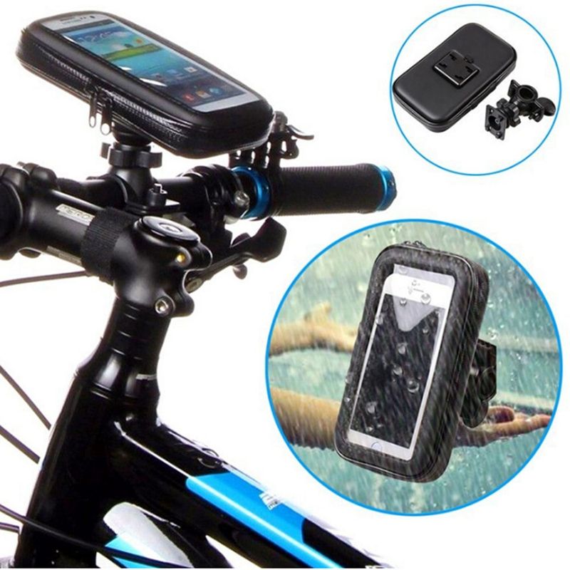 waterproof handlebar phone mount