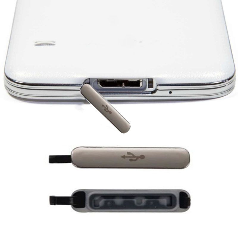 Compre Para Samsung Galaxy S5 G900 G900F G900T G900V G900H VS G900A G900p  New Original Porta De Carregamento Do Carregador USB Doca Caso De Capa  Impermeável Plug Barato | Entrega Rápida E