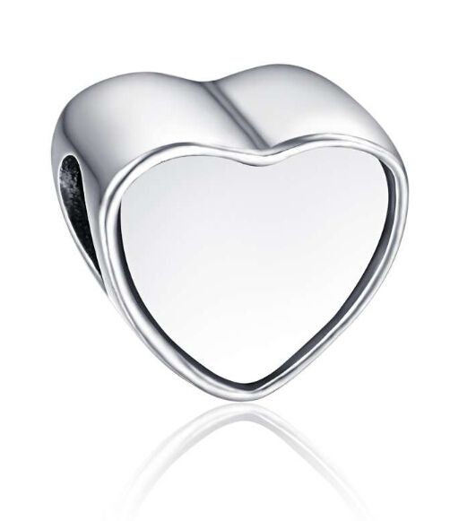 Stainless Steel Heart Bead Gold Plated Heart Charm Fits European Charm Bracelets Stainless Steel Heart Bead Gold Plated Heart Charm Fits European Charm Bracelets
