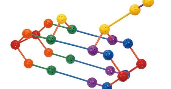 stick and ball building toy