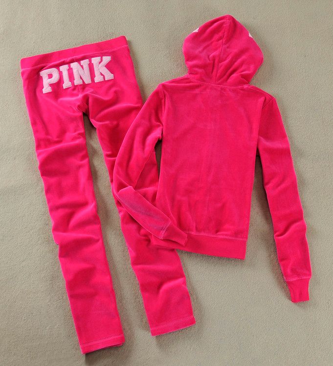 womens pink jogging suit