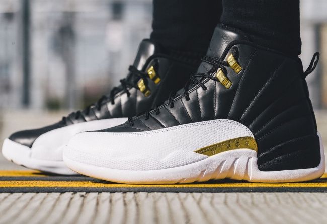 retro 12 gold wings