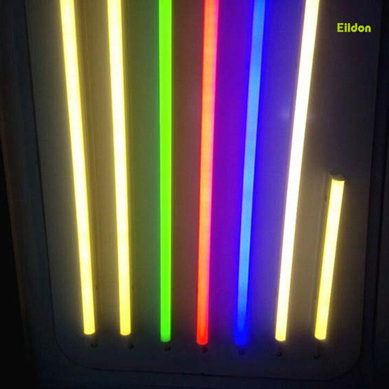 compre t5 tubos led luces de colores 4 pies 3 pies 2 pies integrado 9 18w ac85 265v pf0 9 verde rojo reemplazar fluorescente lampara de las bombillas