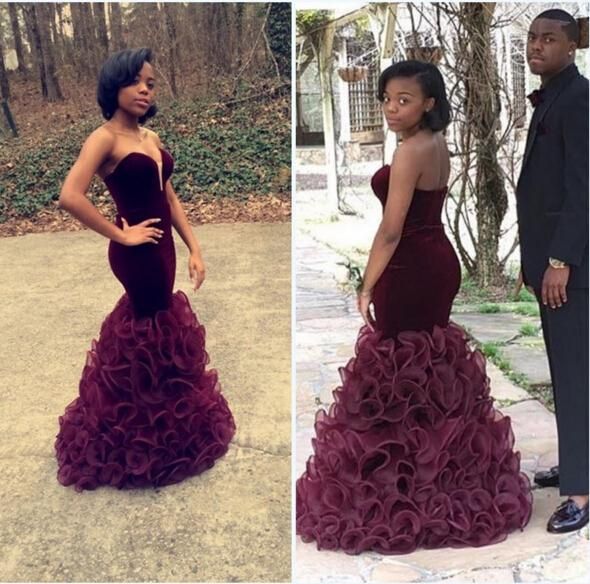 custom mermaid prom dresses