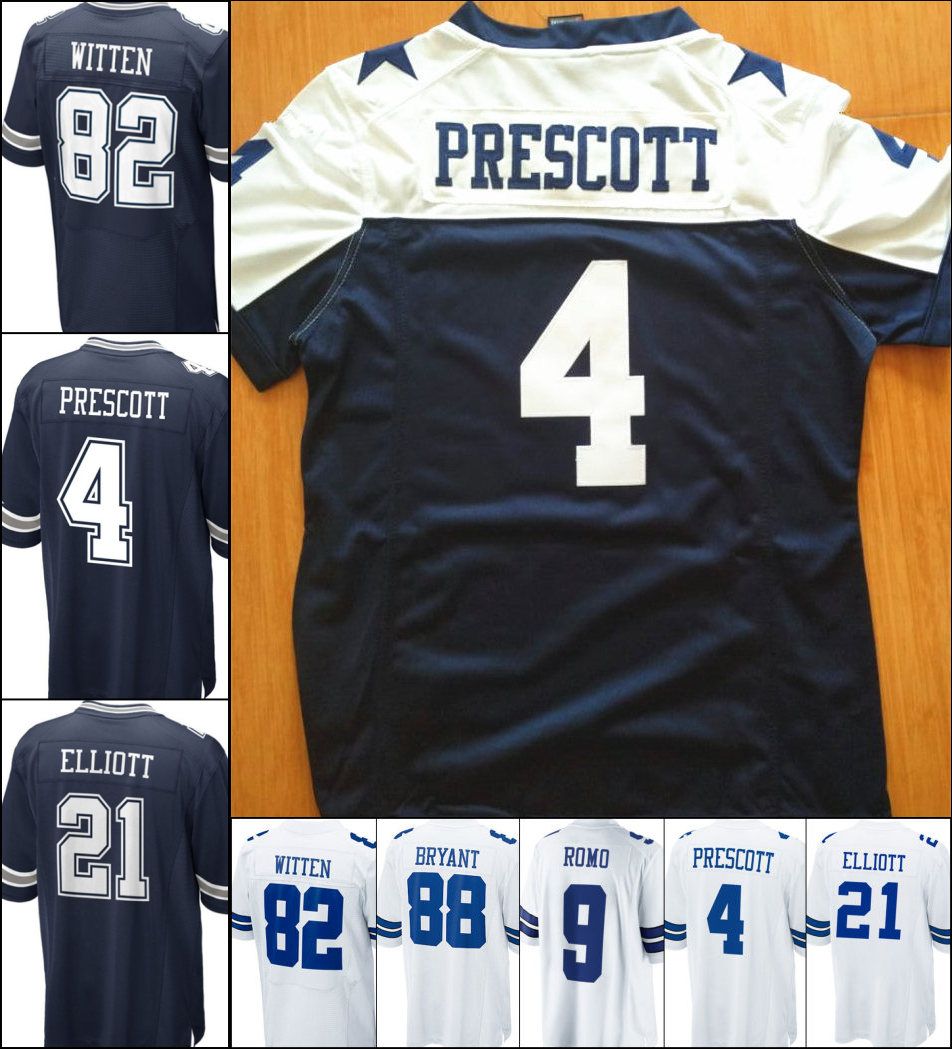 cowboys jersey white
