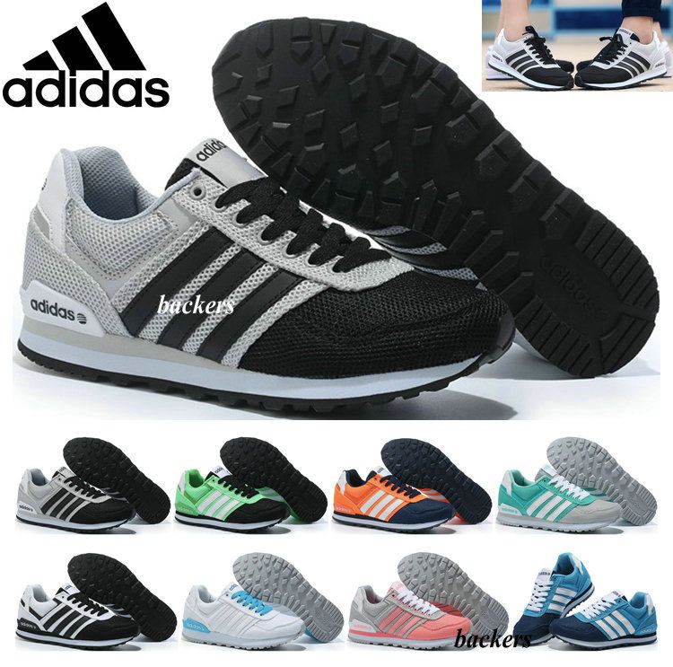 Sotavento imagen origen Originales Adidas NEO 10K Running zapatos para las mujeres de los hombres  de 2016 Nueva malla