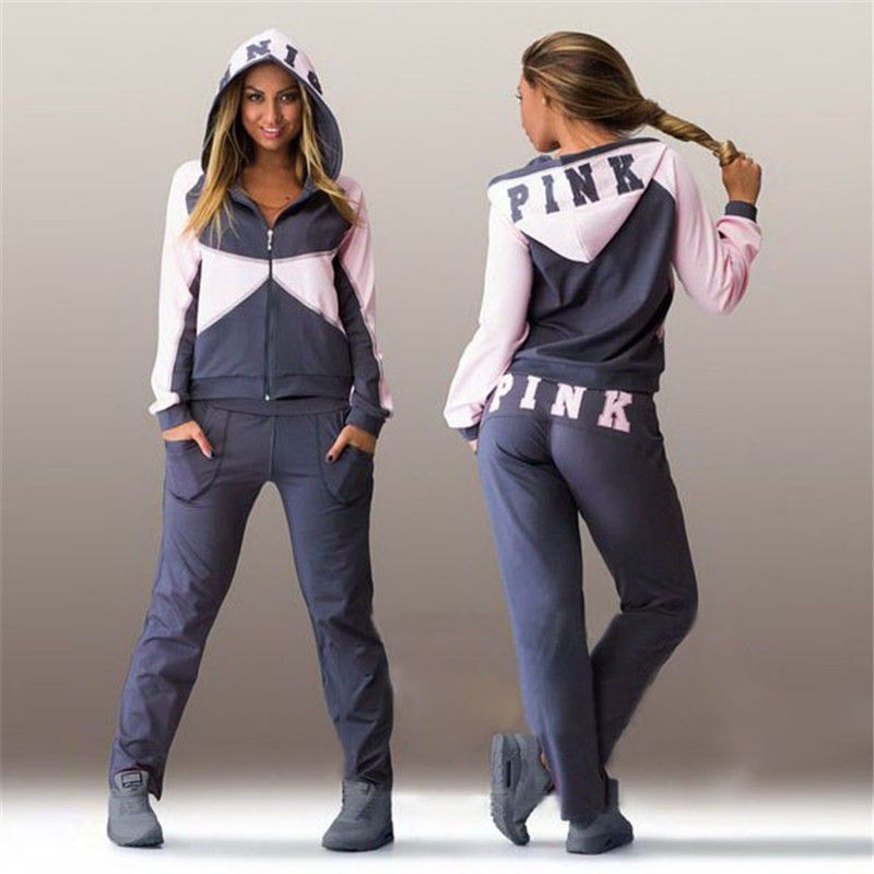 pink jogging suits on sale