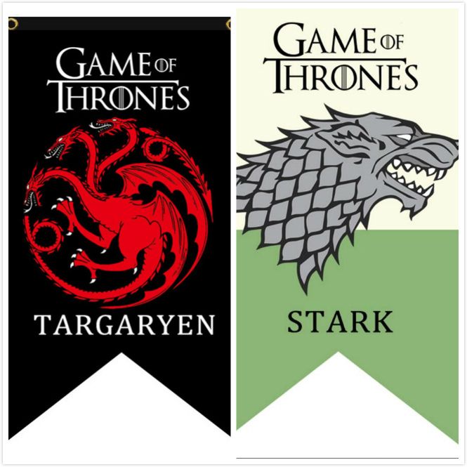 2019 Stark Targaryen Flags Game Of Thrones Flags Banner Bolton Baratheon Greyjoy Lannister Martell Targaryen Tyrell A Song Of Ice And Fire Banner From