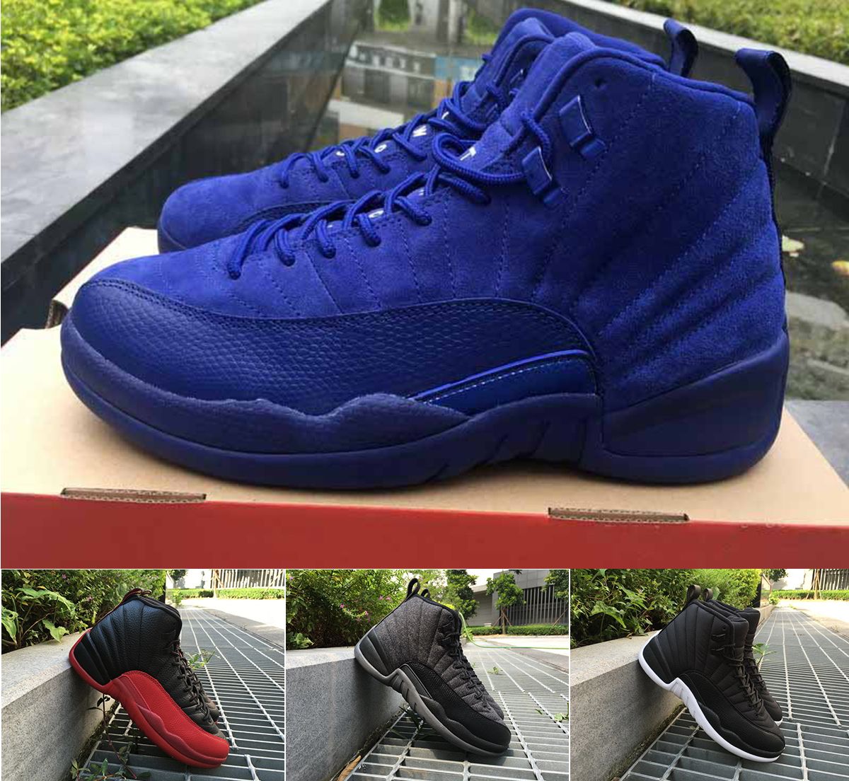 Deep Royal Blue 12s B9c746