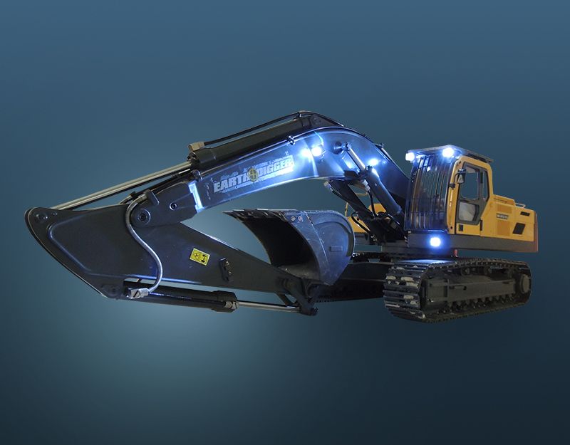 tamiya rc excavator