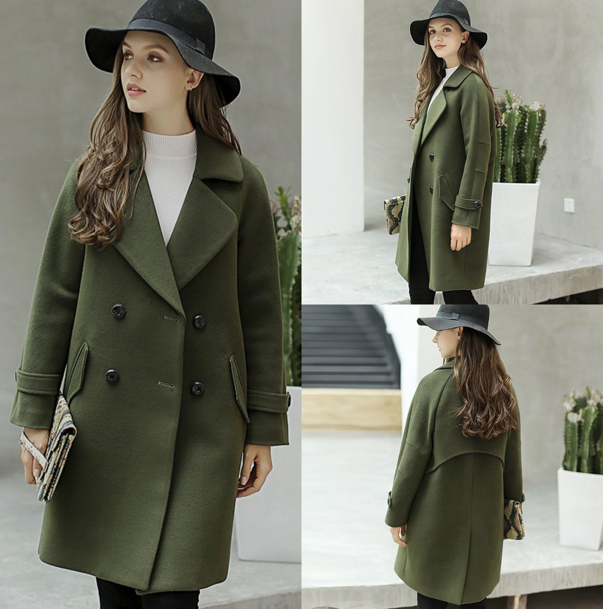 womens hunter green jacket