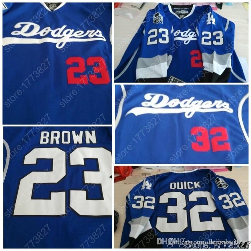 la dodgers hockey jersey