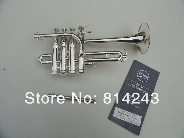 Grosshandel Beste Us Bach B Piccolo Trompete Silvering Trompeta Drei Tone Trumpete Monel Kolben Mit Durable Mundstuck Handschuhe Box Von Wu880126 244 2 Auf De Dhgate Com Dhgate
