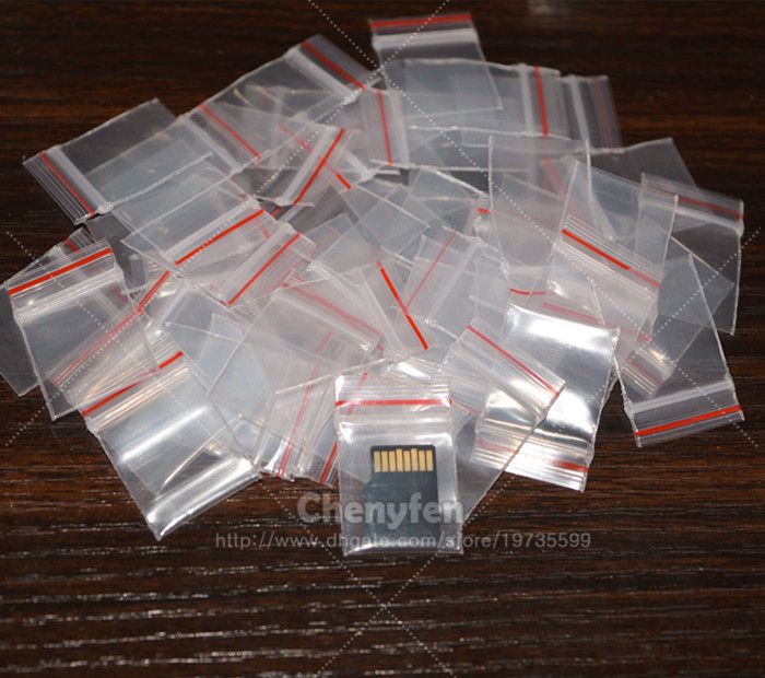 tiny plastic bags