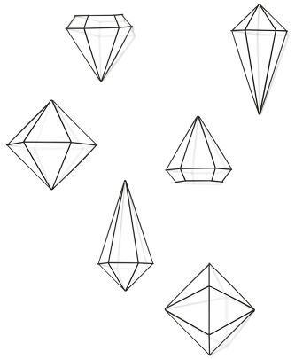 Compre 6 Unids / Pack Moda Diamante Metal Hierro Estante Pegatinas ...