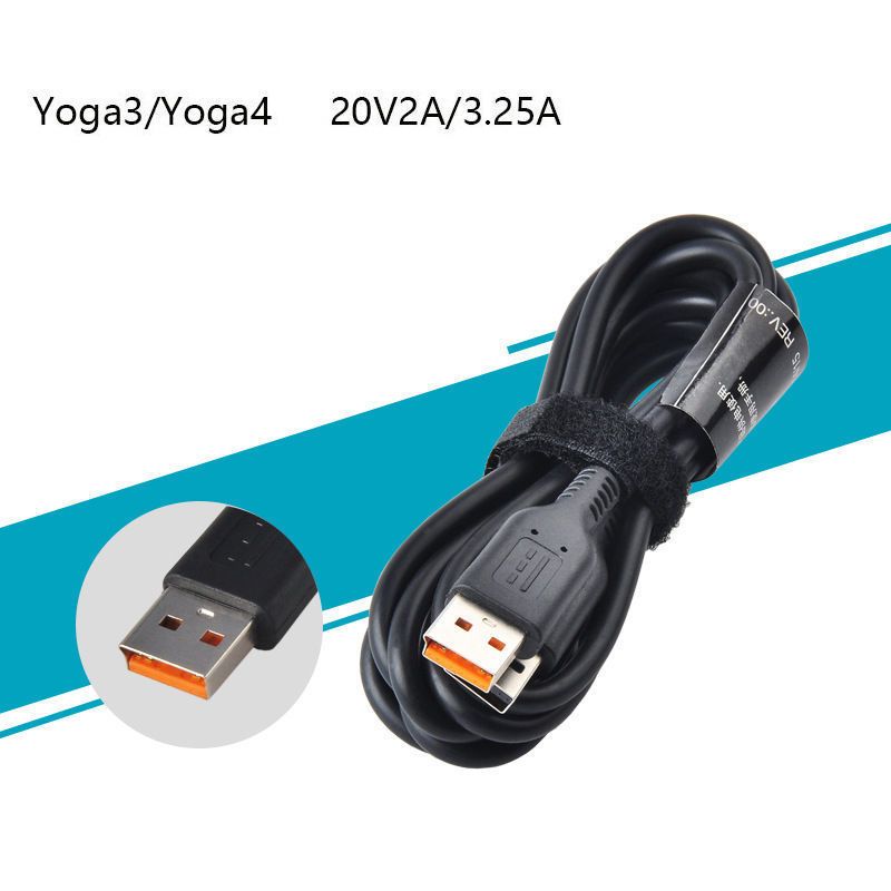 SLLEA USB Power Charger Charging Cable Cord for Lenovo Pro Yoga 700 900 SLLEA USB Power Charger Charging Cable Cord for Lenovo Pro Yoga 700 900
