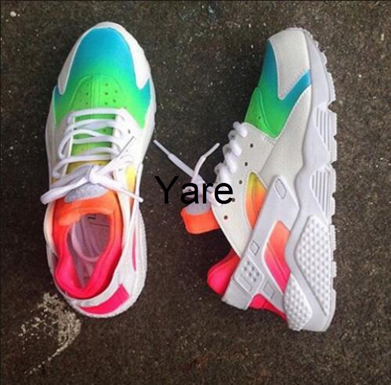 nike huarache regenbogen