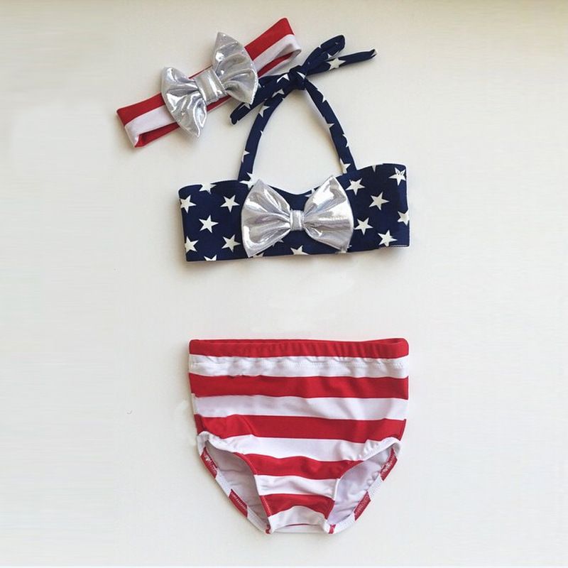 pink checkered bathing suit