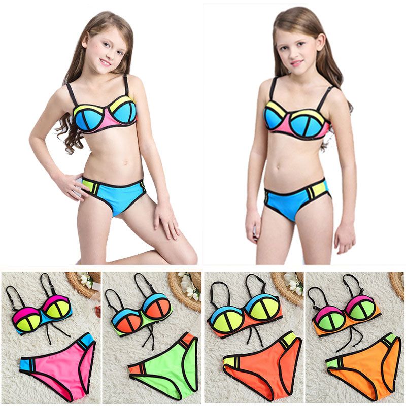 multi coloured swimming costume