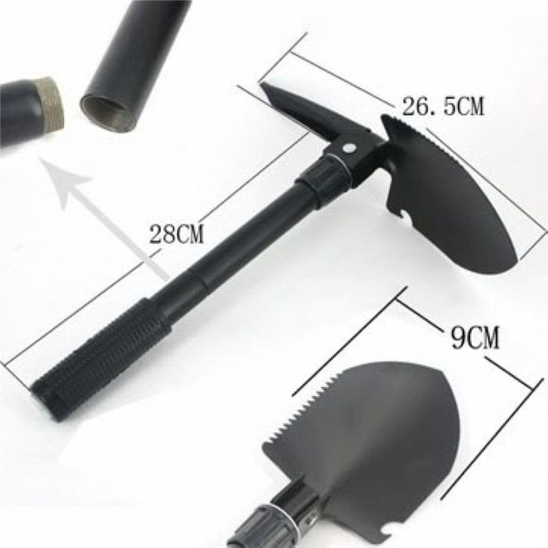 Folding Military Style Camping Backpack Shovel Pick Trenching Tool Survival 2 