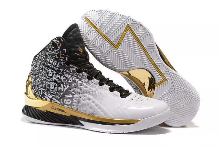 gold curry shoes