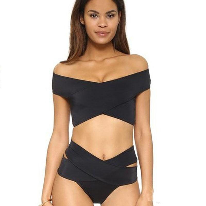 cross shoulder swimsuit