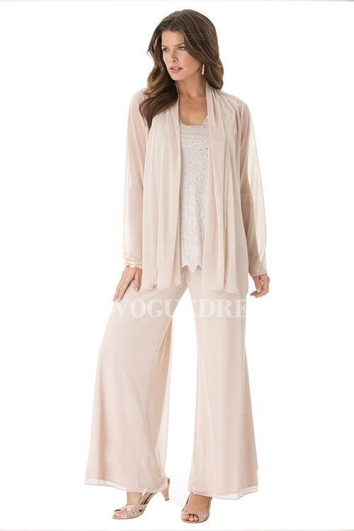 blush pink mother of the bride pant suits