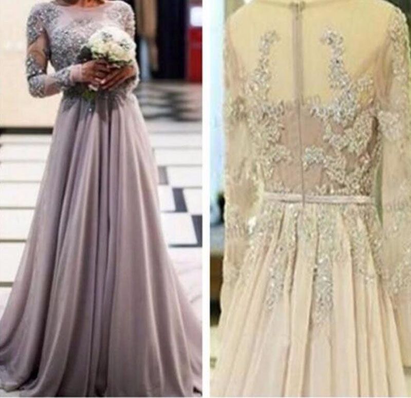 robe de soiree manche