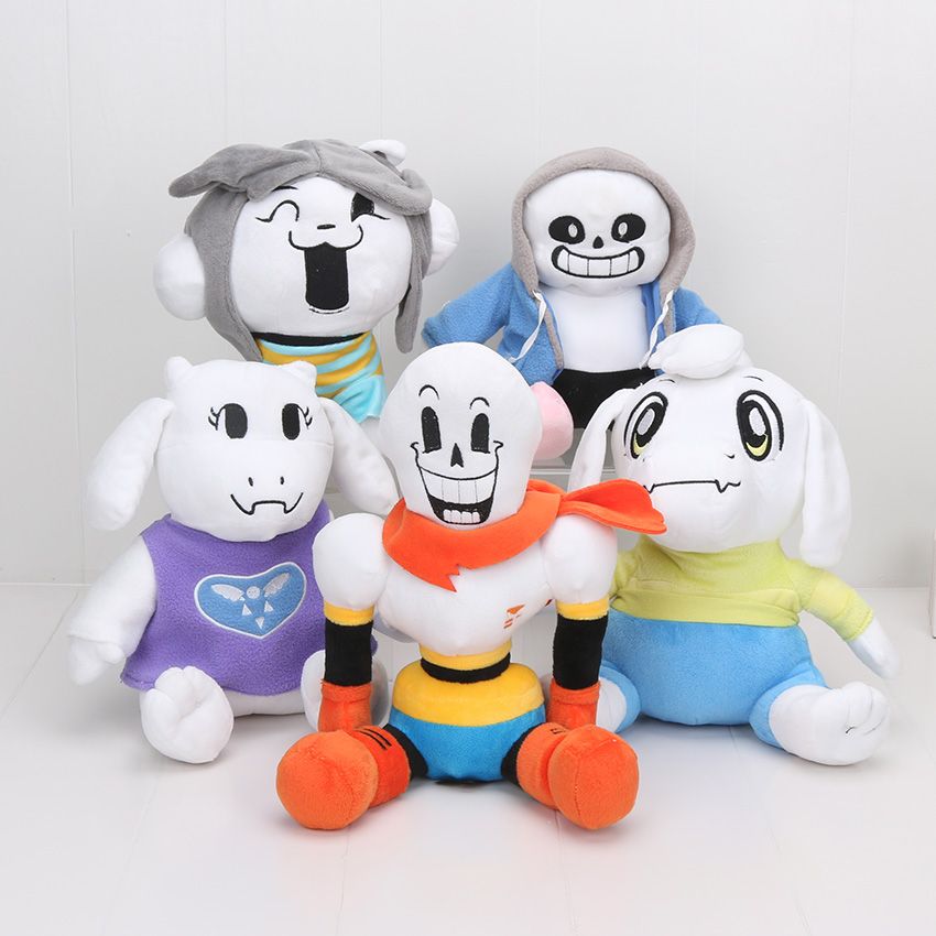 papyrus and sans plush