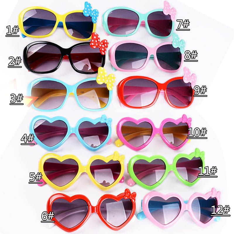 NEW Butterfly Frame Sunglasses For Kids Girls Baby Children Toddler Eye Glasses