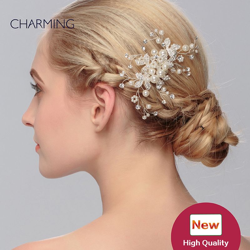 cheap wedding hair accessories flowers