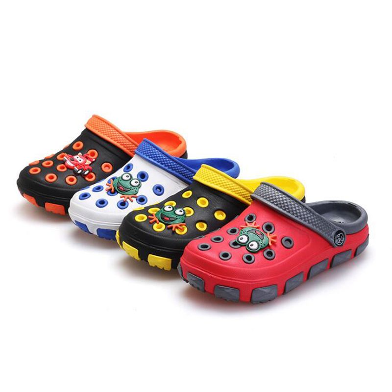 Desconto Em Crianças Sandálias De Verão Chinelos Infantil Menino Crianças  Sapo Dos Desenhos Animados Tamancos Sapatos Mulas Desgaste Não Slip Bebê  Sandálias Do Jardim Da Casa Sapato Loja Online De Sandálias Infantis