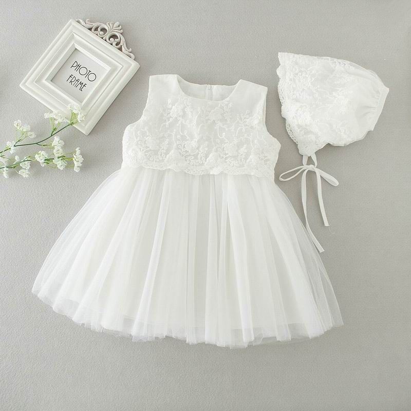 baby white long sleeve dress