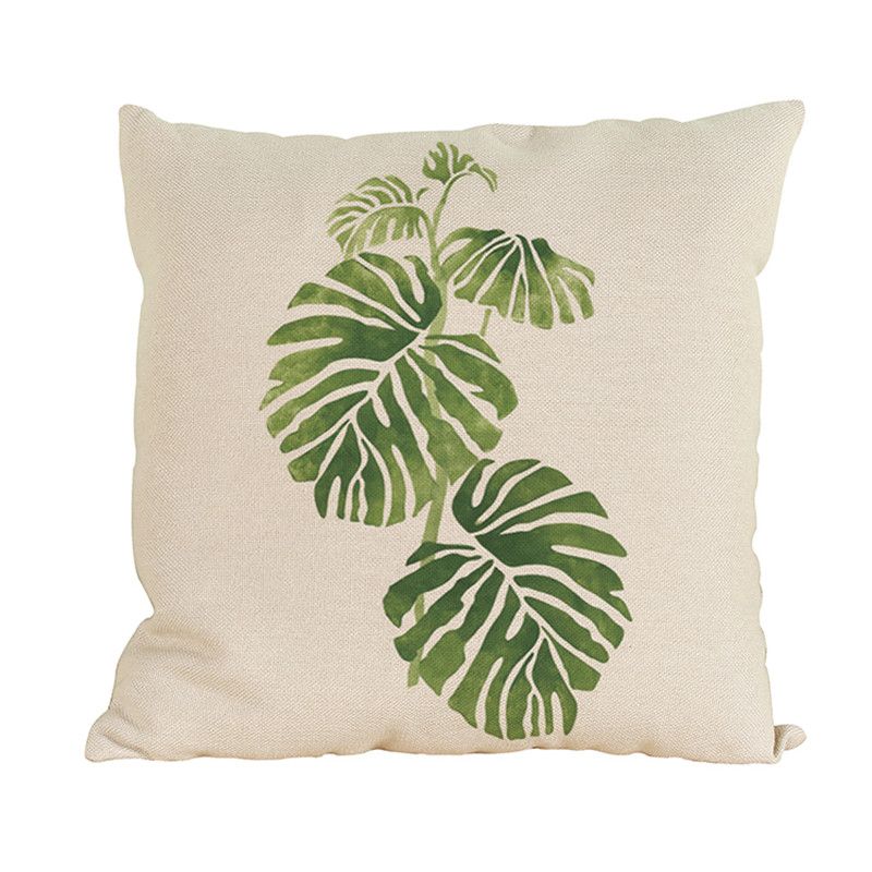 Cheap Tropical Cushion Covers Hibiscus Flowers Throw Pillows Covers