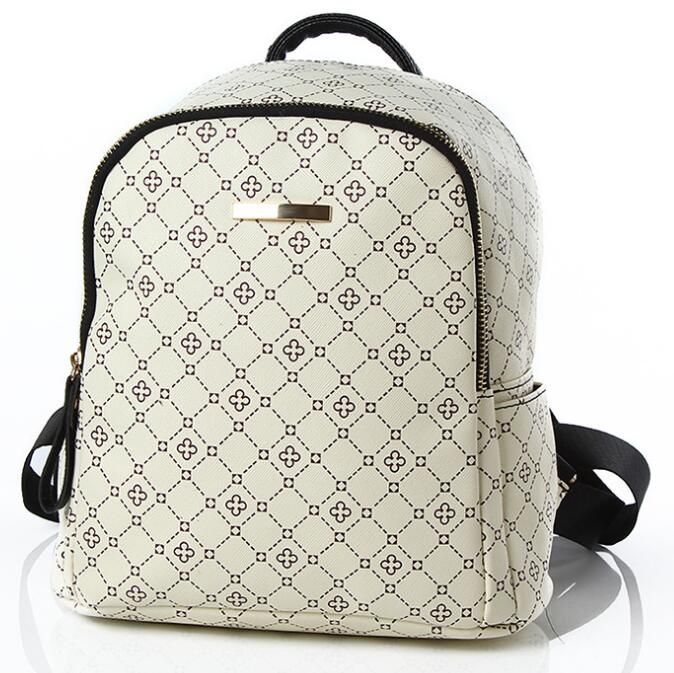 white designer backpacks