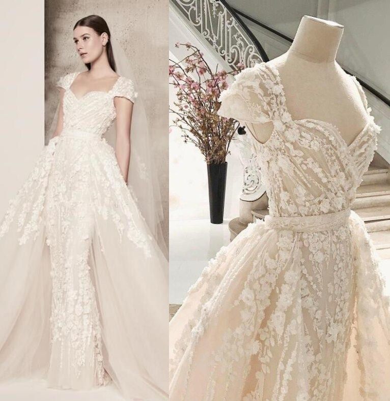 elie saab lace wedding dress