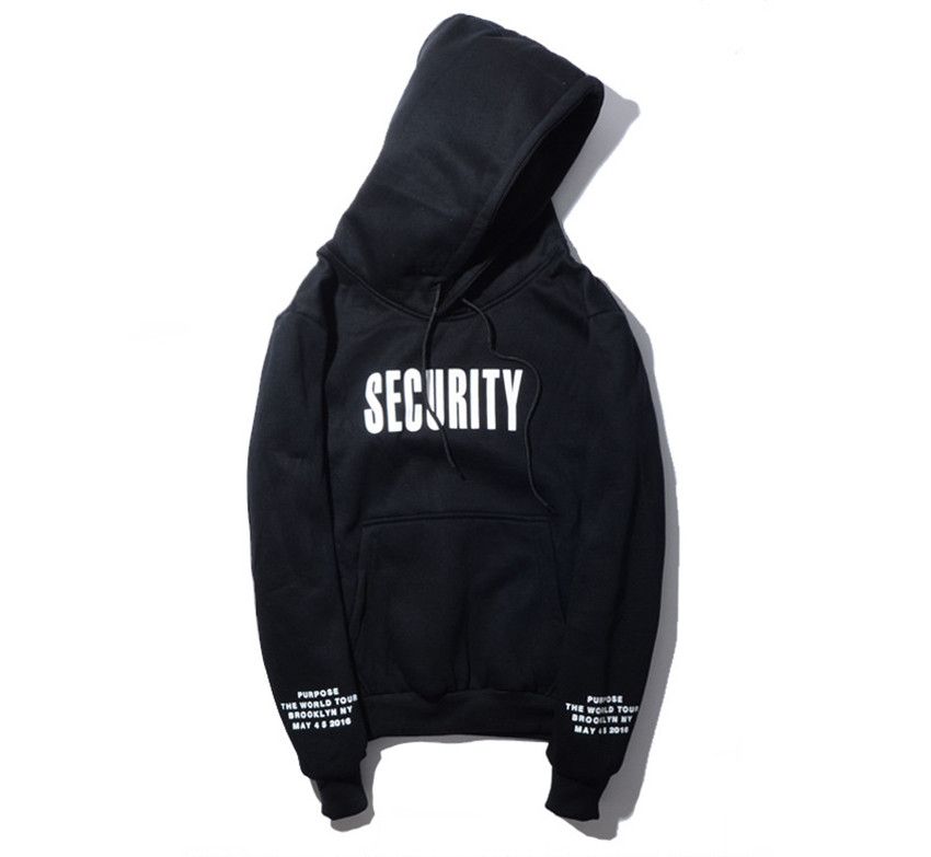 security moletom com capuz