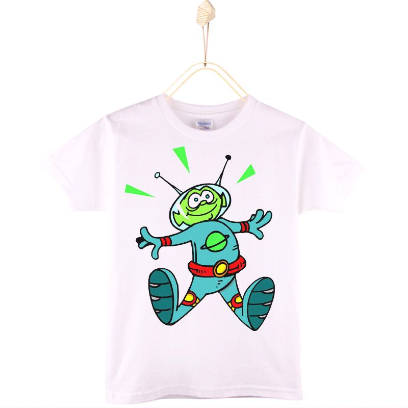 2020 2017 Kids Clothes E T Alien Ufo Cartoon Print White Children T Shirt 100 Cotton Baby T Shirts Girls Tops Tees Boys Tshirts From Xunyicao588 8 95 Dhgate Com - teenage mutant ninja turtle costume shirt t shirt roblox