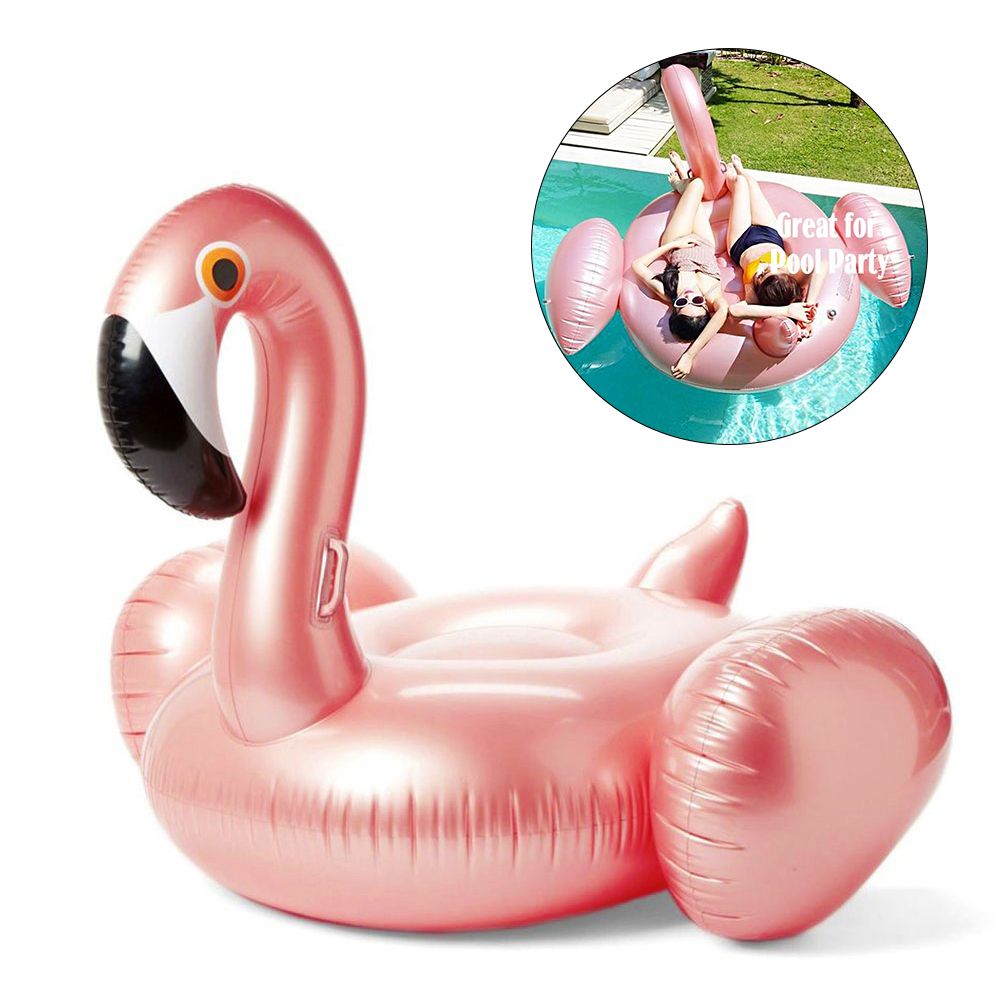 pink flamingo water toy