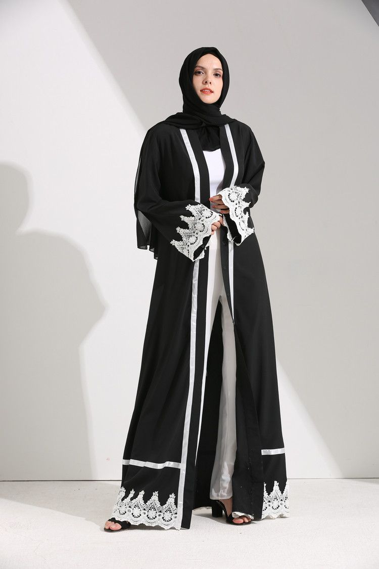 womens open abaya