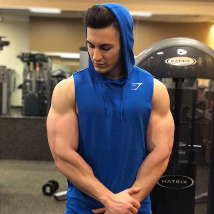 Compra Gymshark Tank Top Hombre Plain Gym Bodybuilding Stringer Hoodie Top  Sin Mangas Con Capucha Sports Tee Slim Body Shirt Sportsman Sudadera  FYG0447 Barato | Entrega Rápida Y Calidad | Es.Dhgate