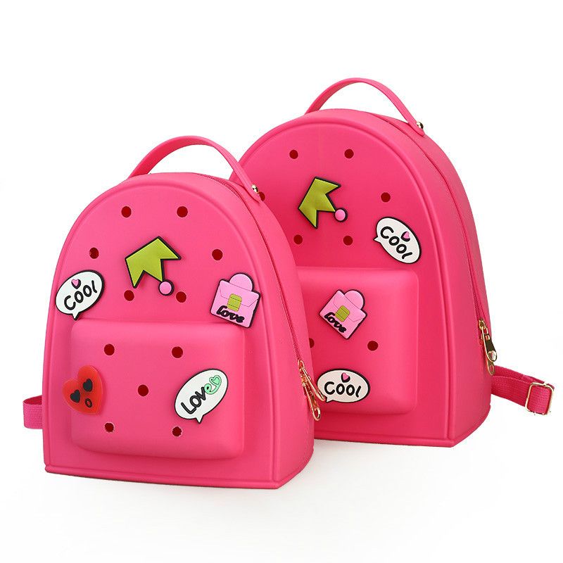 Wholesale Women Jelly Graffiti Backpacks Girls Pink Bag Travel Bags Children Kid Bookbag Small Candy Color Kawaii Cute Lolita Bag Best Backpack Designer Backpacks From Goin 21 68 Dhgate Com