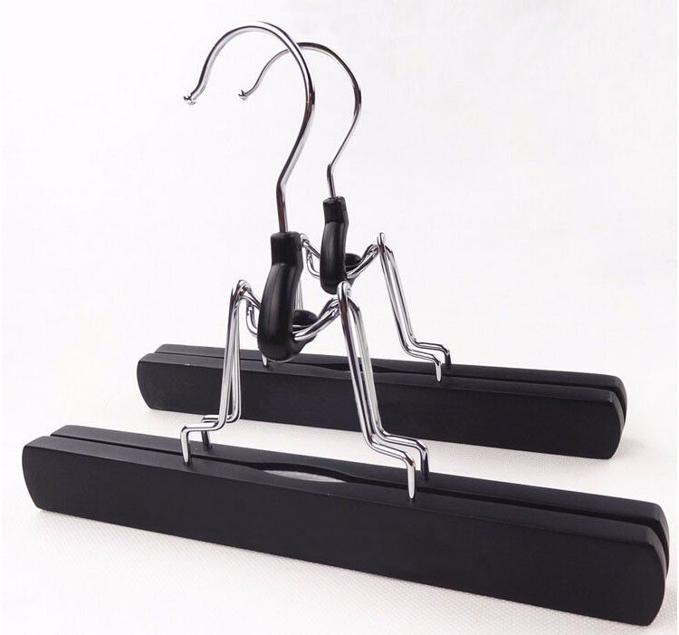 2021 10 Inch Black Wooden Hair Extensions Hanger For Virgin Hair From